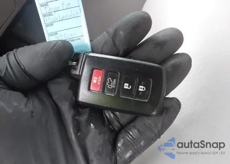 2015 Toyota Highlander Xle V6 from USA, damaged, VIN 5TDKKRFH9FS109342